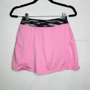Zelos Skort Pink Size L Tiered Back Golf Tennis Pickleball